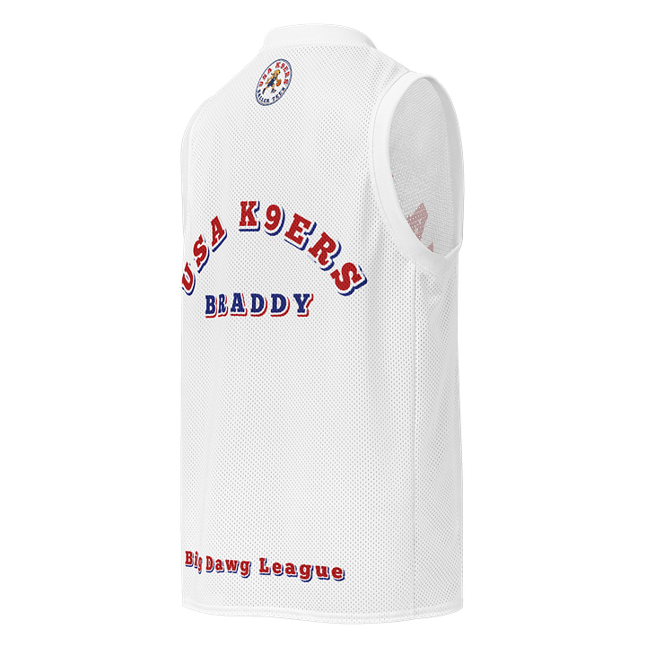 USA K9ERS Female Golden Retriever Premium Basketball Jersey product image (2)