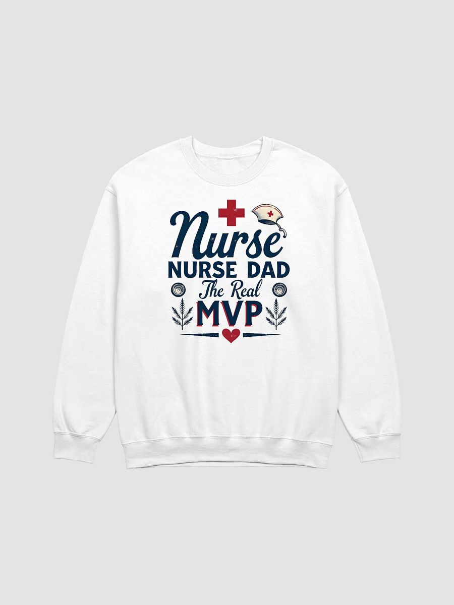 Nurse Dad: The Real MVP Crewneck product image (3)