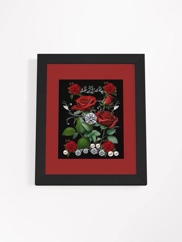 Ethereal Rose Garden Framed Poster product image (1)