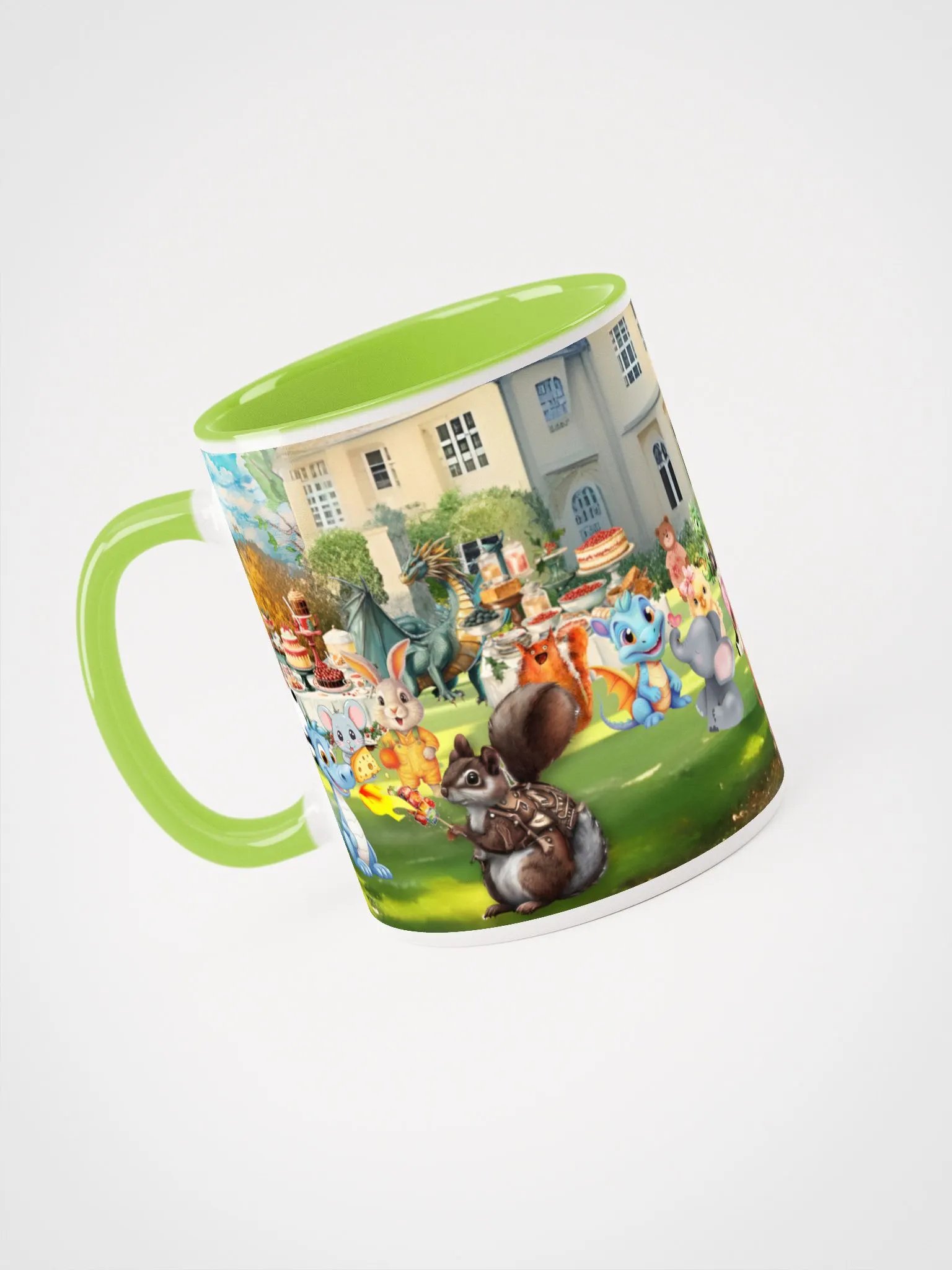 In The Dragon's Den: Harmony & Kinship Mug | Fantasy Drinkware product image (3)