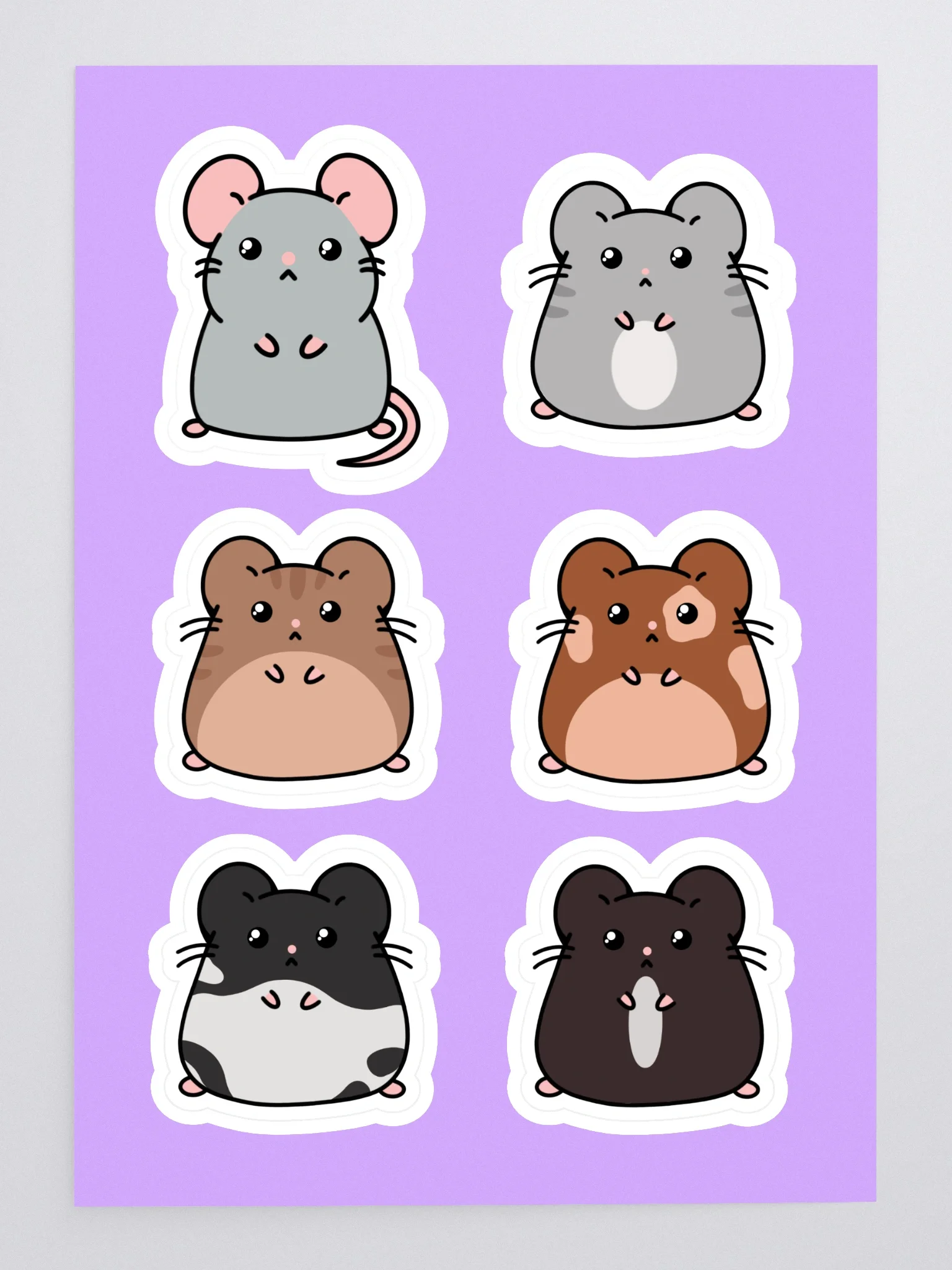 Little Squeaks sticker sheet product image (3)