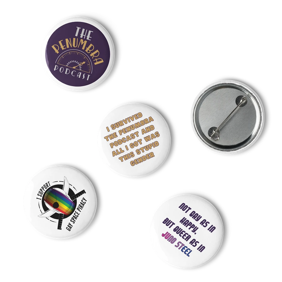 The Penumbra Podcast Pin Set (Juno) product image (4)