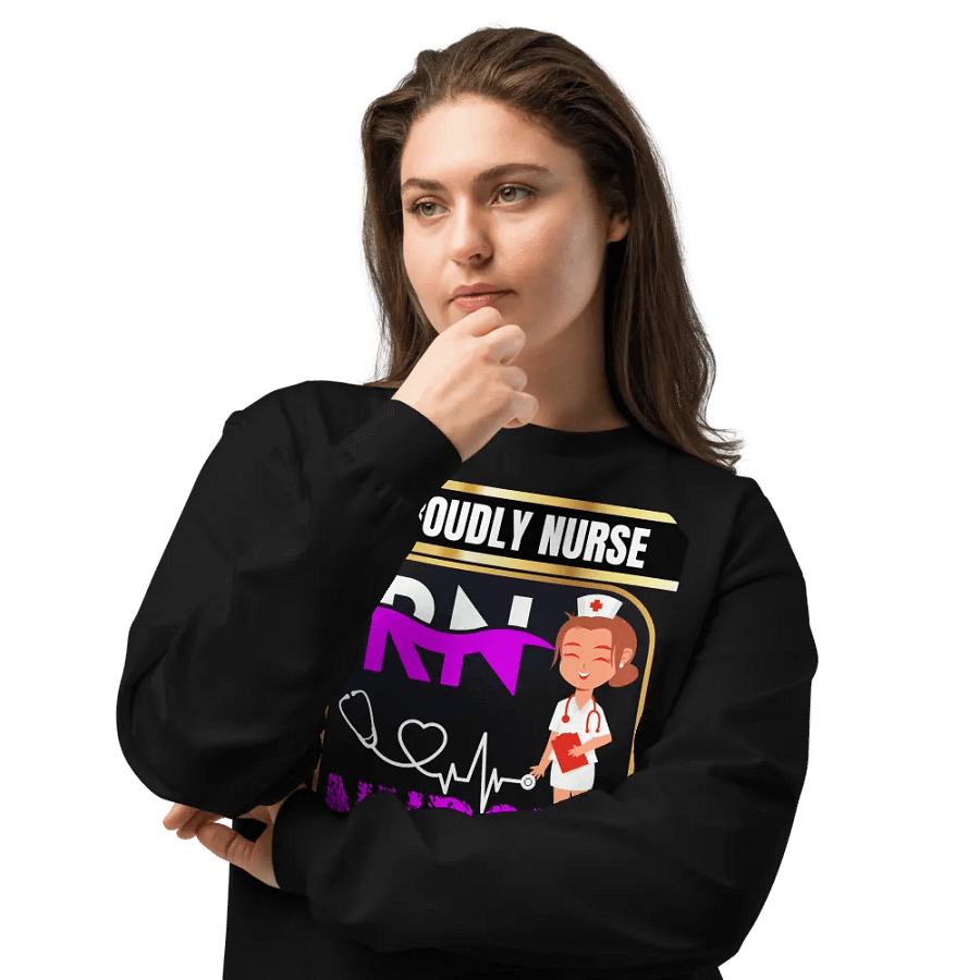 RN Appreciation Graphic Long Sleeve Shirt product image (12)