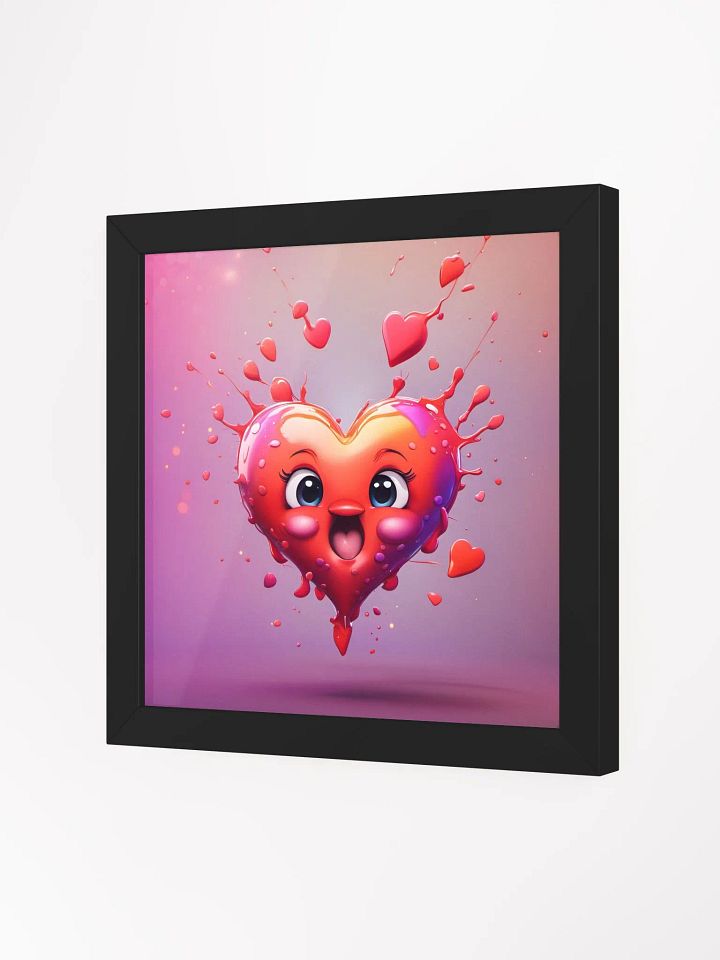 Framed Cute Heart Poster product image (10)