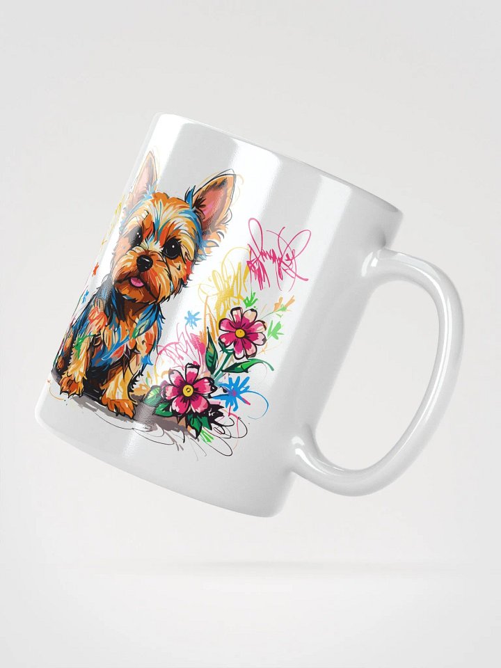 Scribbles Yorkshire Terrier 10 , Mug product image (4)