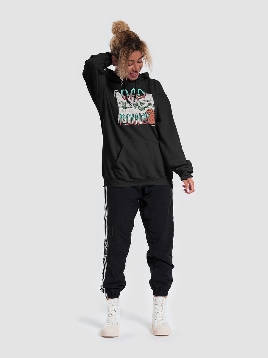 Dad Power Basketball Fist Bump Hoodie product image (3)