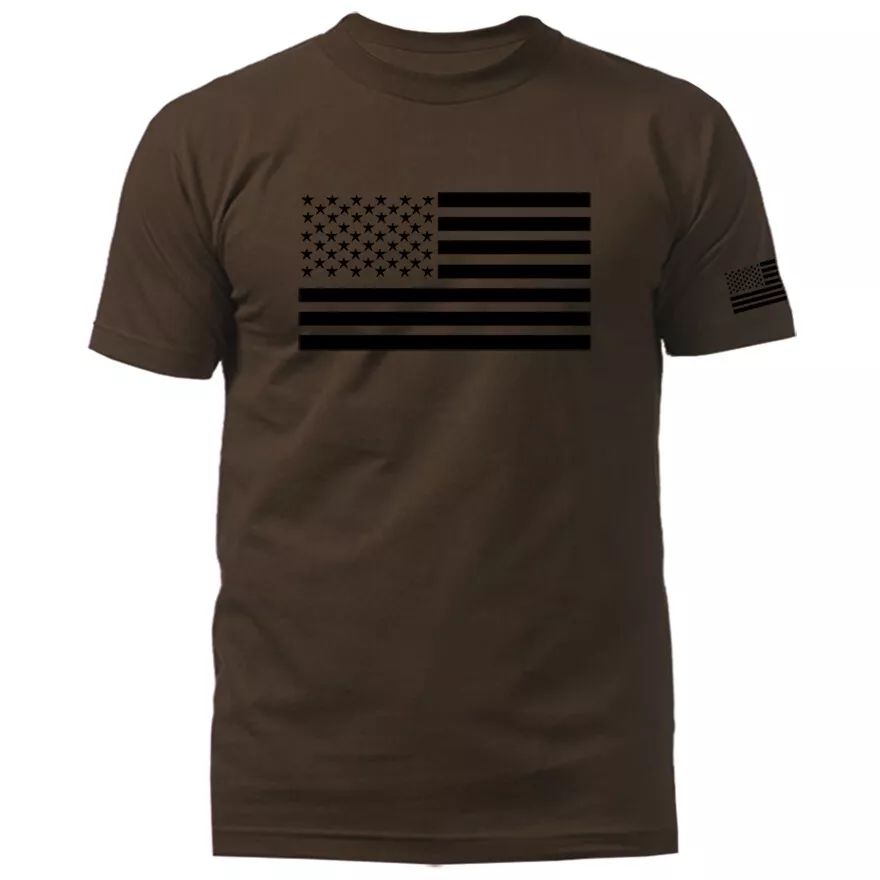 New ProductUS Flag Crest USA American Pride Patriot Patriotic Graphic T-shirt product image (3)