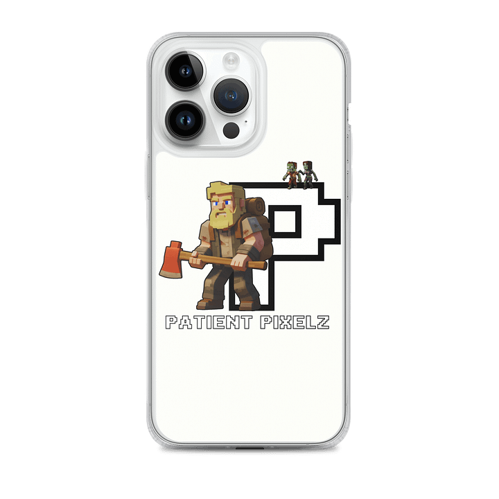 Patient PixelZ P Logo iPhone® MagSafe® Case (White) product image (2)