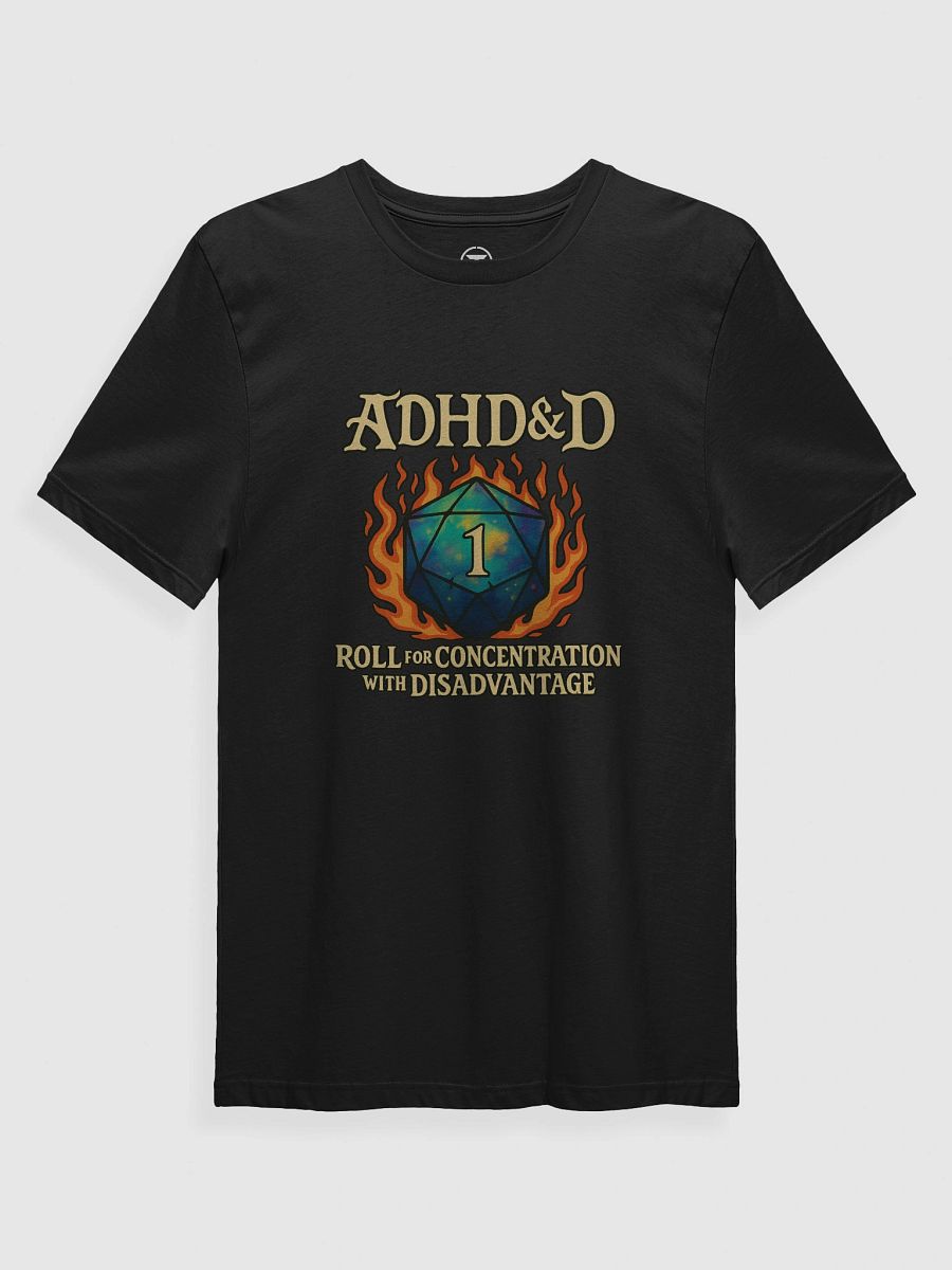 ADHD D&D T-shirt product image (1)