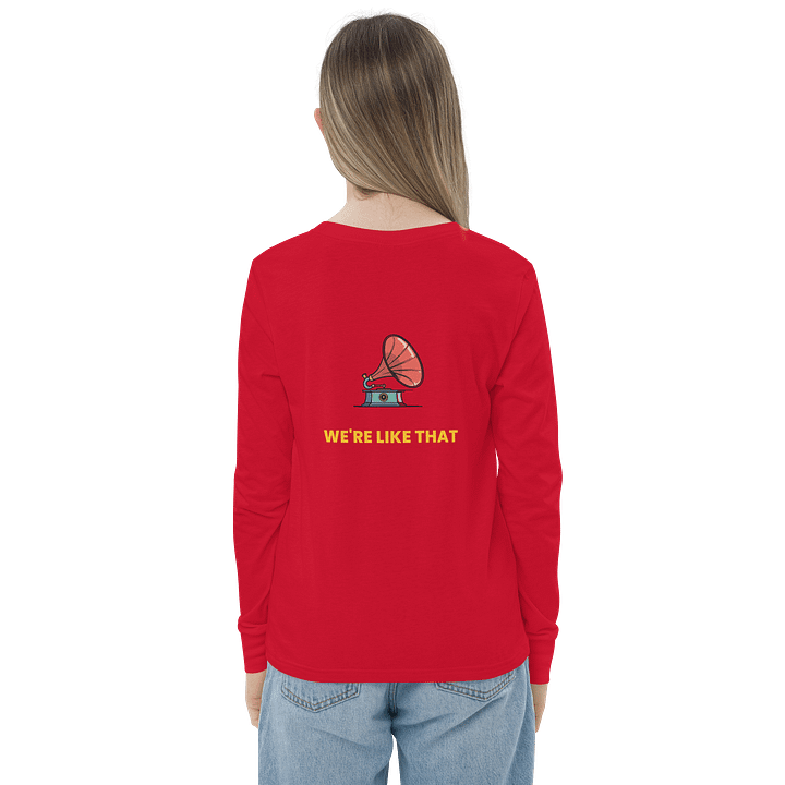 Gramophone Youth Long Sleeve T-Shirt product image (2)