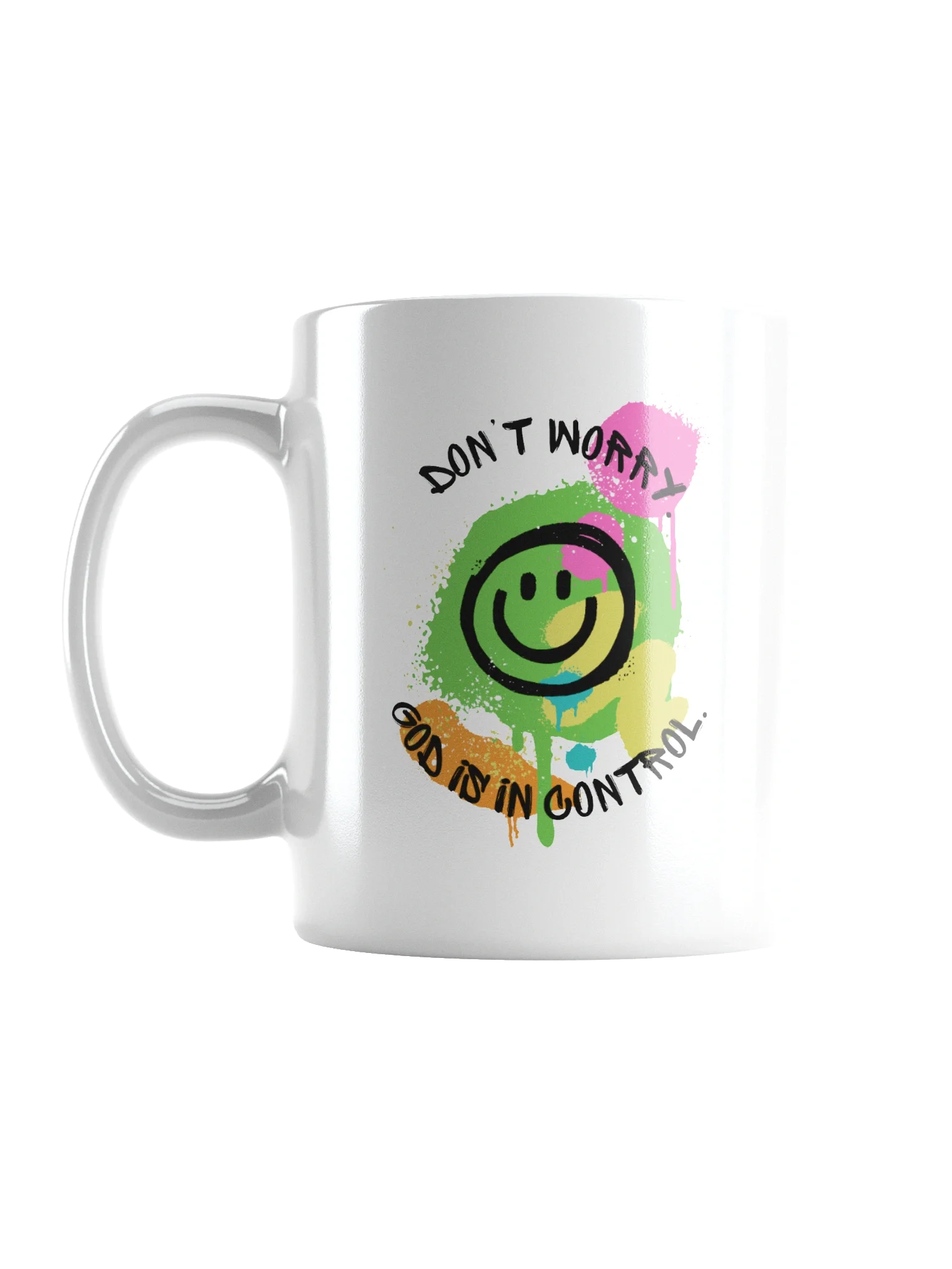 Don't Worry, God Is In Control Mug product image (2)