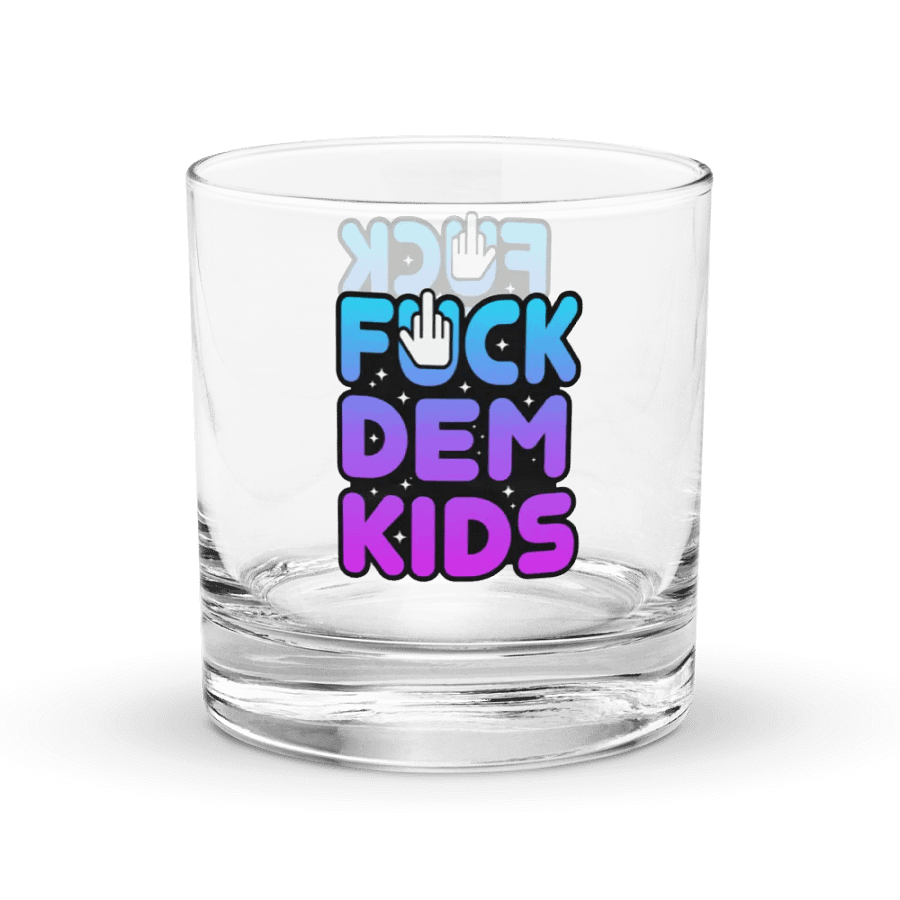 FUCK DEM KIDS ROCKS GLASS product image (3)