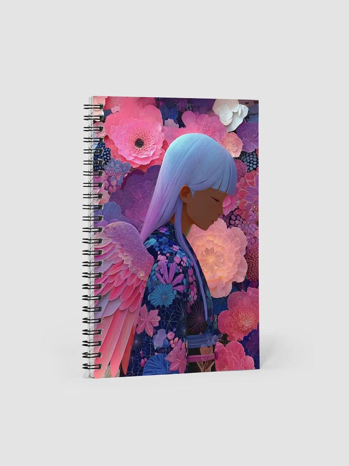 Floral Warrior Spiral Notebook product image (1)