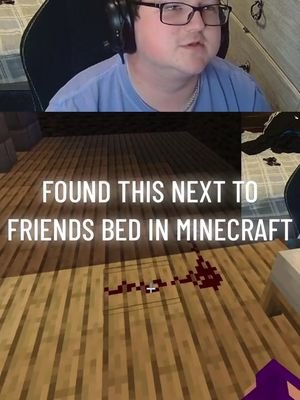 Found this next to friends bed in Minecraft #minecraft #moddedminecraft #funny 