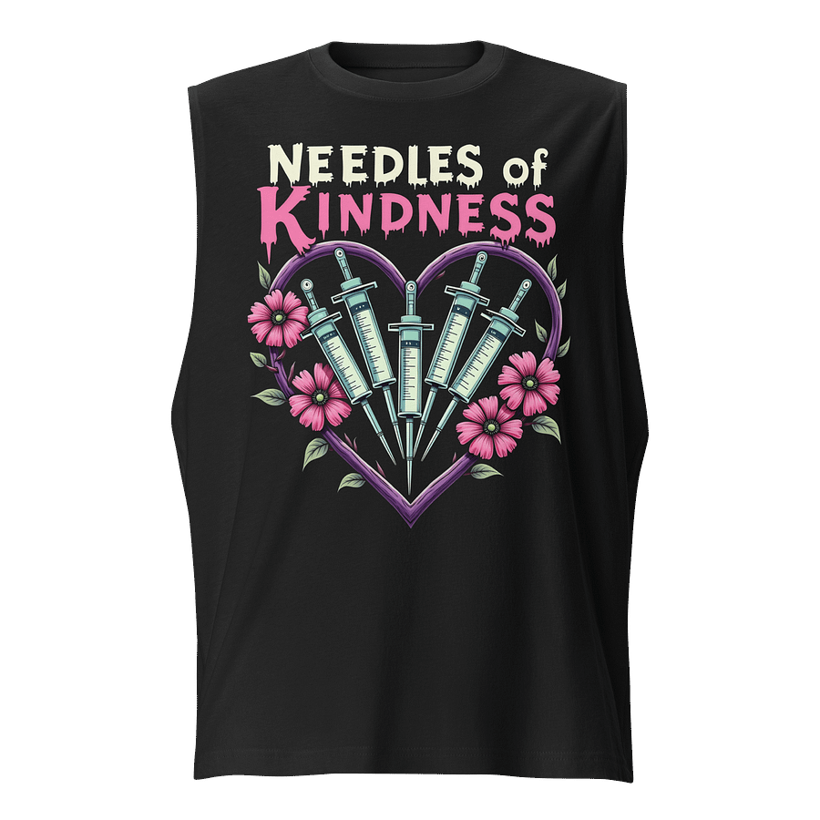 Heartfelt Syringe Love Muscle Tank product image (1)
