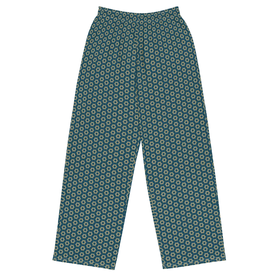 Seashell and Starfish Wide-Leg Pants product image (4)