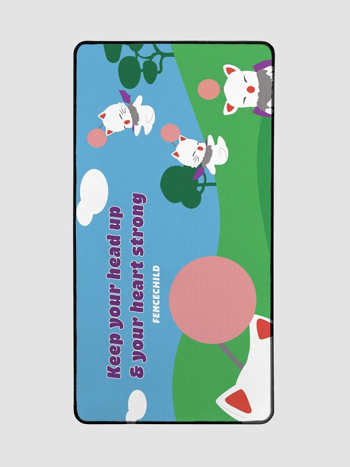 Fencer's Motto Moogly Desk Mat product image (2)
