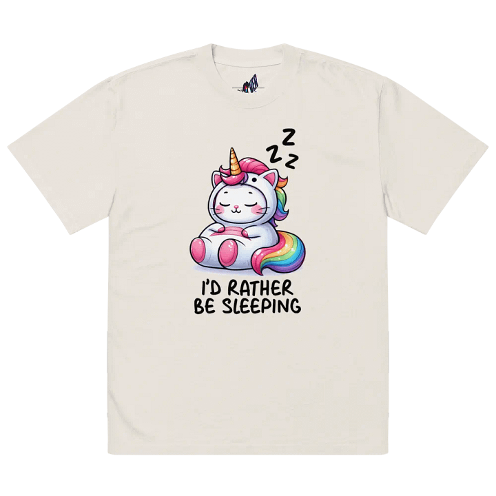 Rather Be Sleeping Unicorn Tee product image (14)