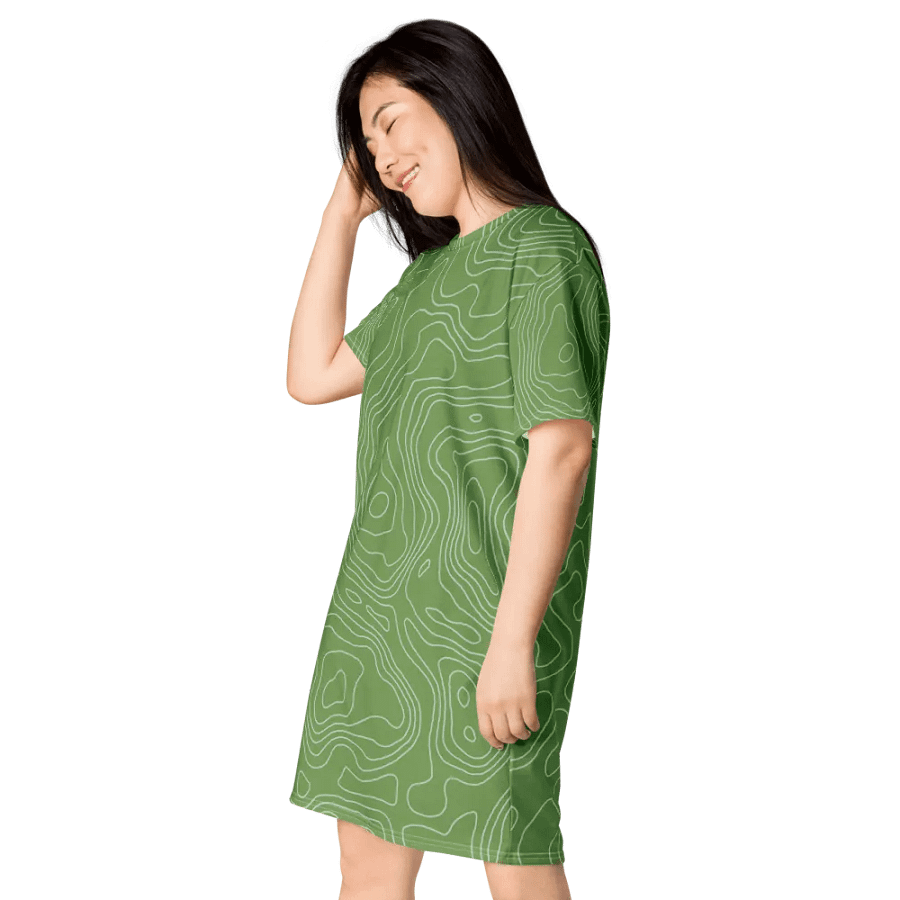 All-Over Print T-Shirt Dress product image (3)