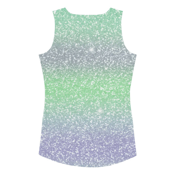 Glitter Unicorn Texture Design Tank Top (3) product image (2)