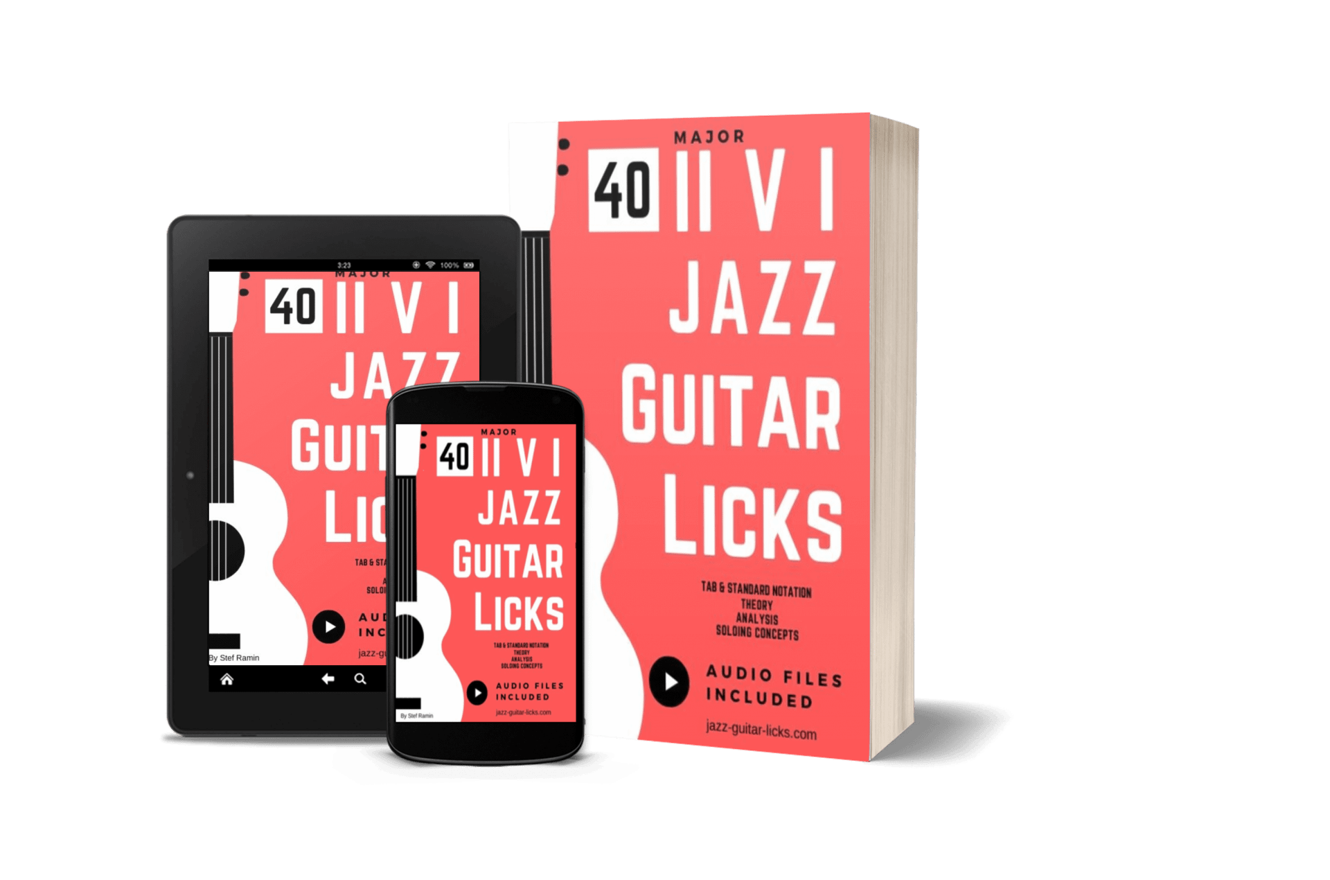 40 2-5-1 Jazz Guitar Licks - Printable PDF Method With Audio product image (3)