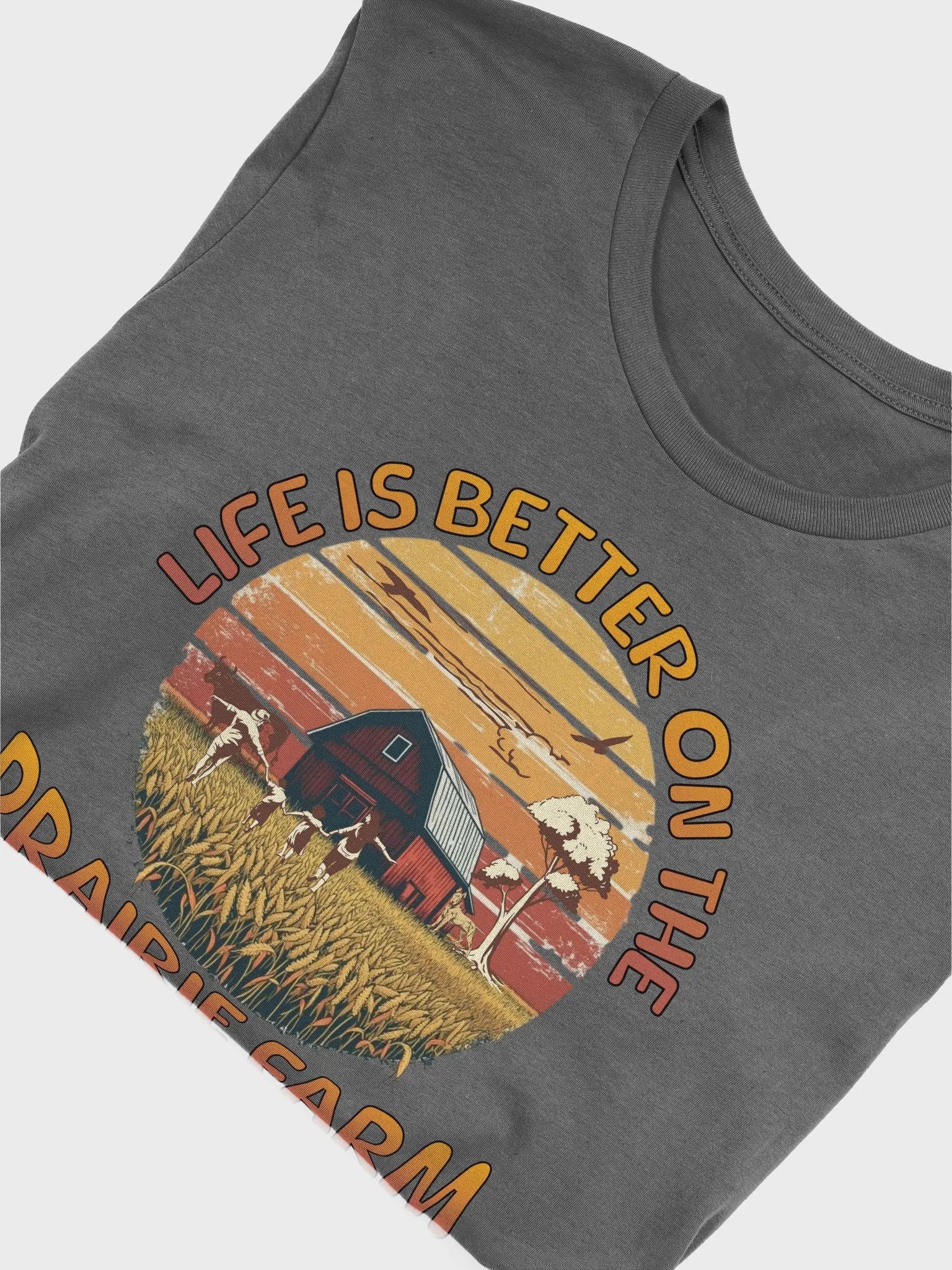Life Is Better On The Prairie Farm Sunset T-Shirt product image (3)
