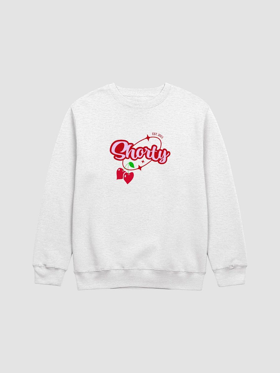 Miss Shorty Heart Shaped Cherries Logo Crew Neck Sweatshirt product image (1)