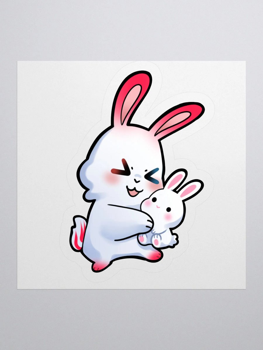 Camellia Snuggle Plushie Sticker product image (1)