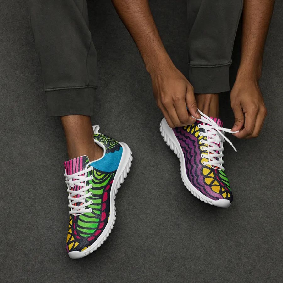 Men's Psychedelic Fusion Athletic Shoes product image (2)