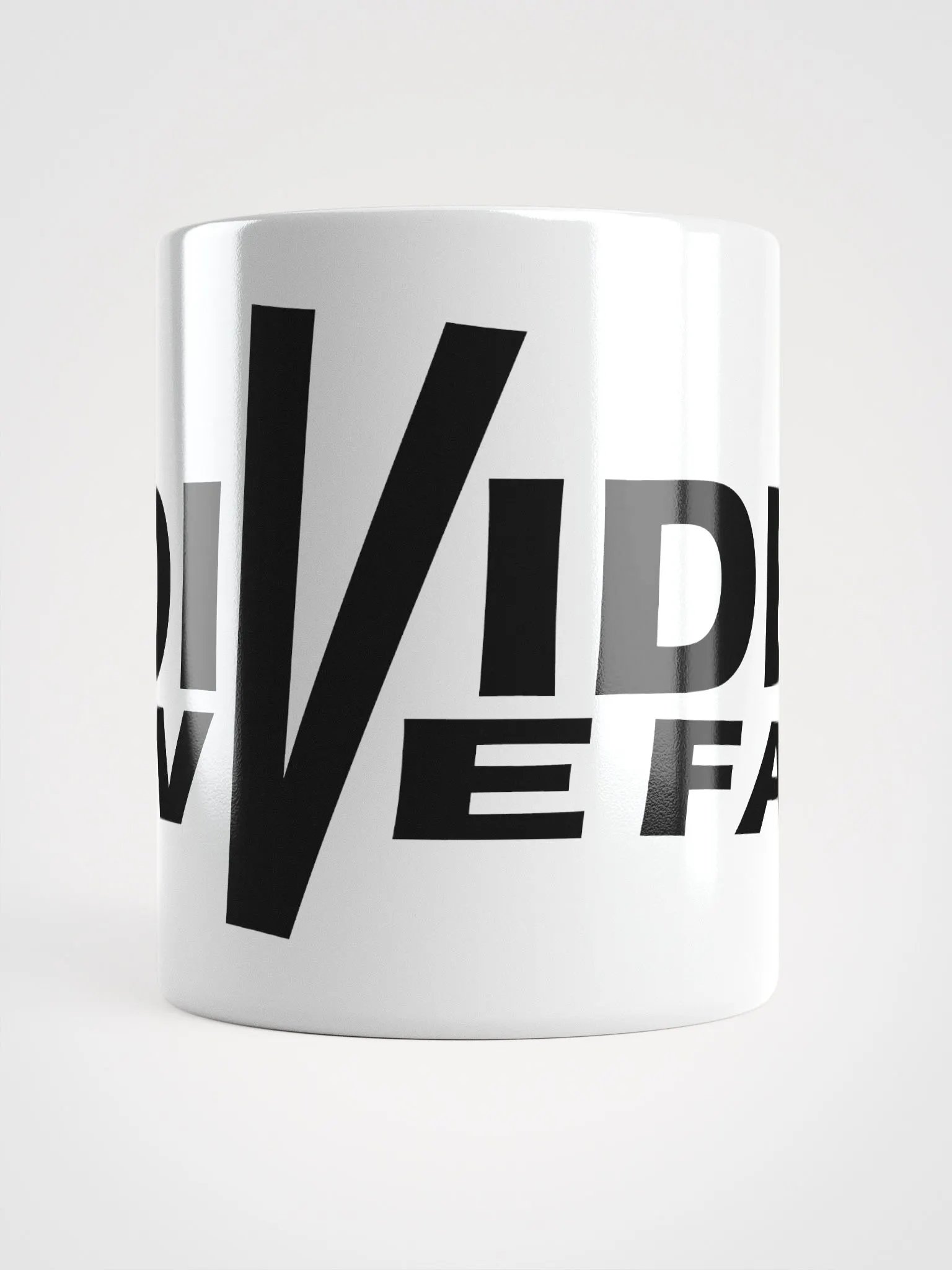 Divided We Fall - Black - White Glossy Mug product image (2)