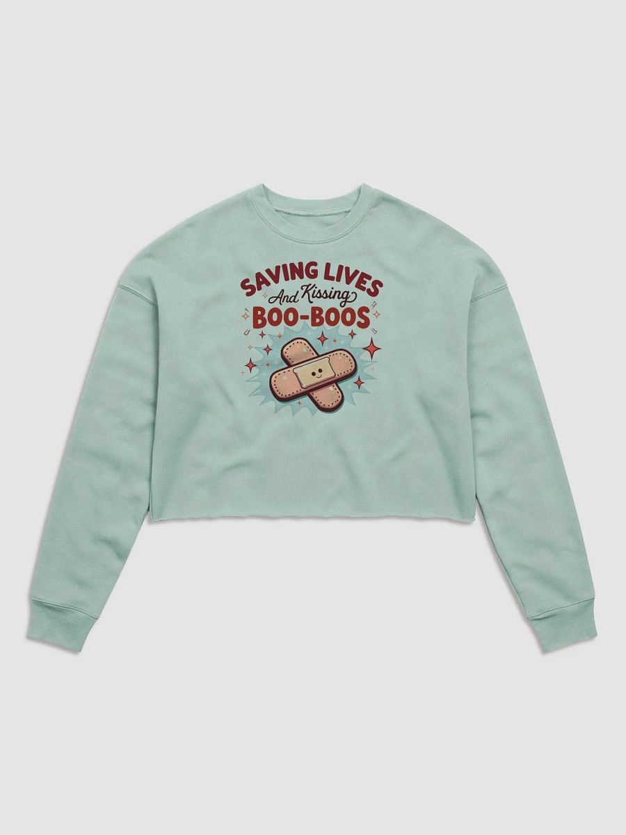 Boo-Boo Savior Crop Sweatshirt product image (1)