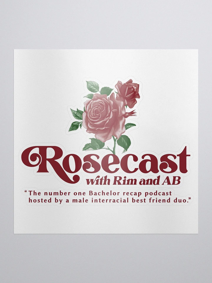 Retro Rose Sticker product image (1)