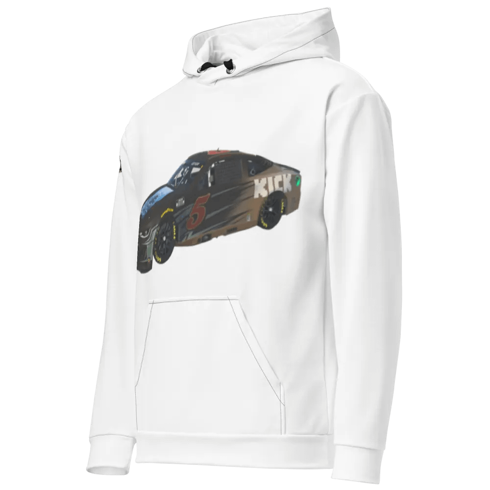 HELLKATMAVRICK #5 ALL WHITE HOODIE WITH POCKET product image (8)