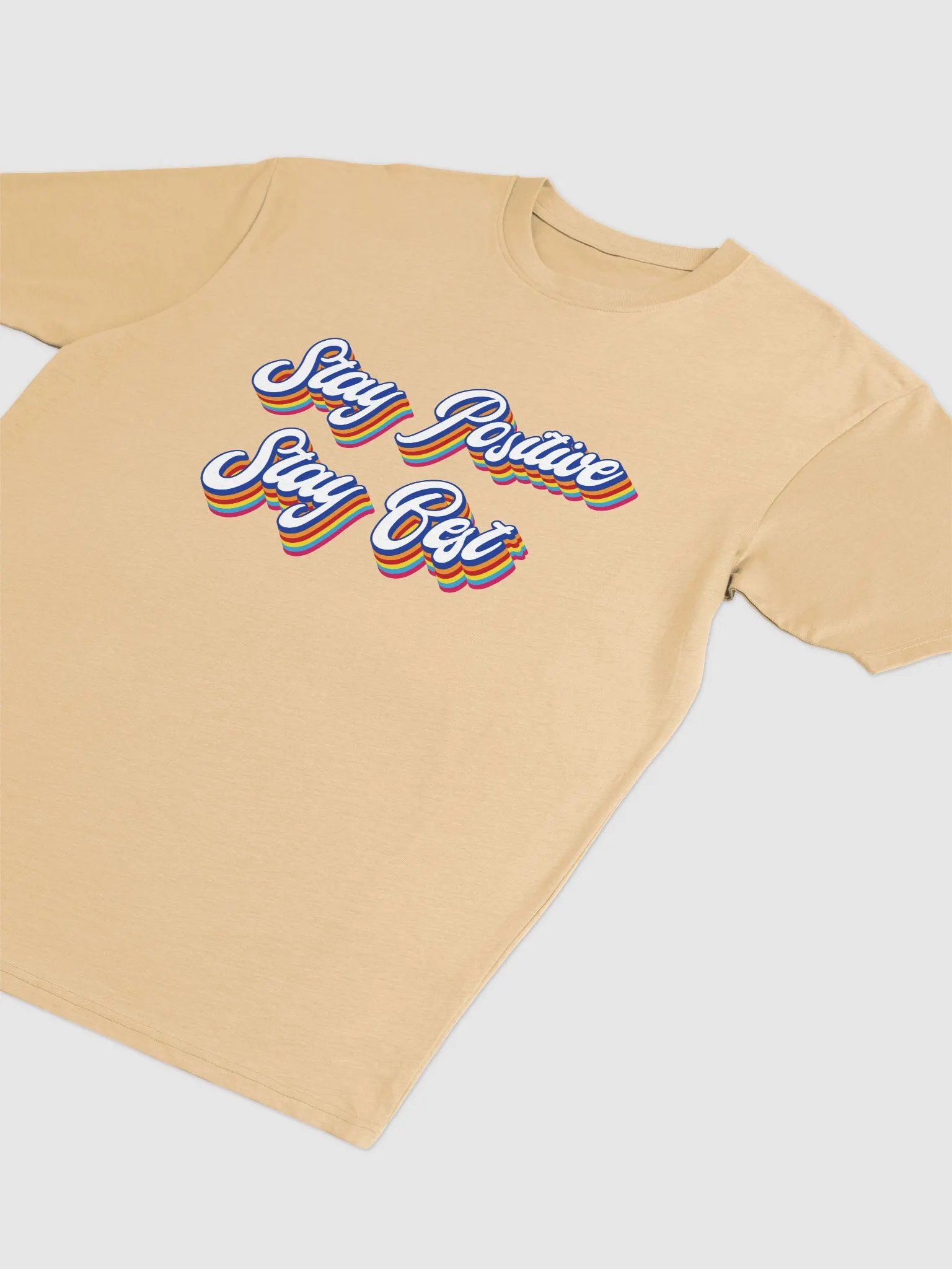 Stay Positive Stay Best Inspirational T-shirt product image (3)
