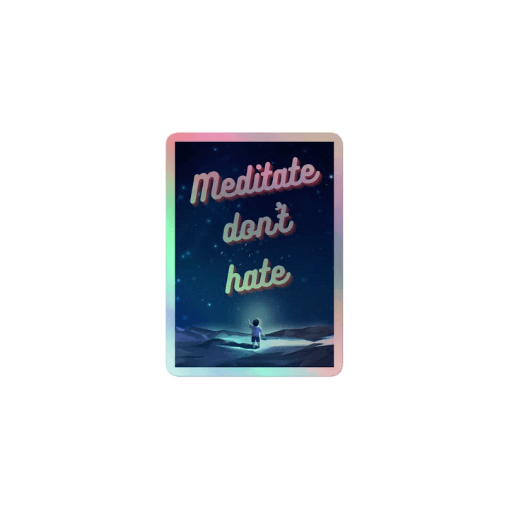 Meditate, Don't Hate product image (1)