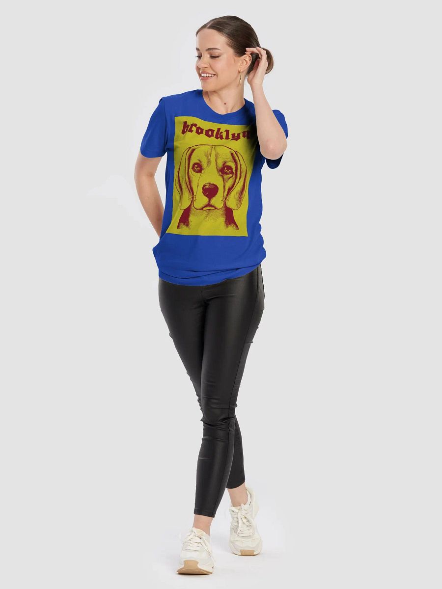 Brooklyn Beagle Unisex Supersoft Bella+Canvas tee product image (9)