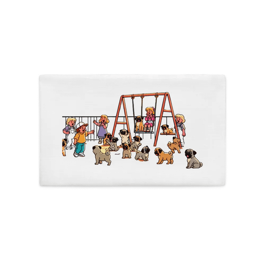 Pug Nation Warrior Pillow Case product image (5)