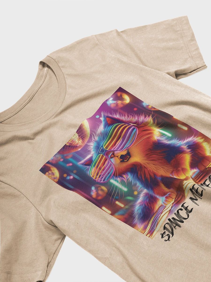 PARTY KITTY - DANCE MEMECOIN - PREMIUM TEE - TAN product image (5)