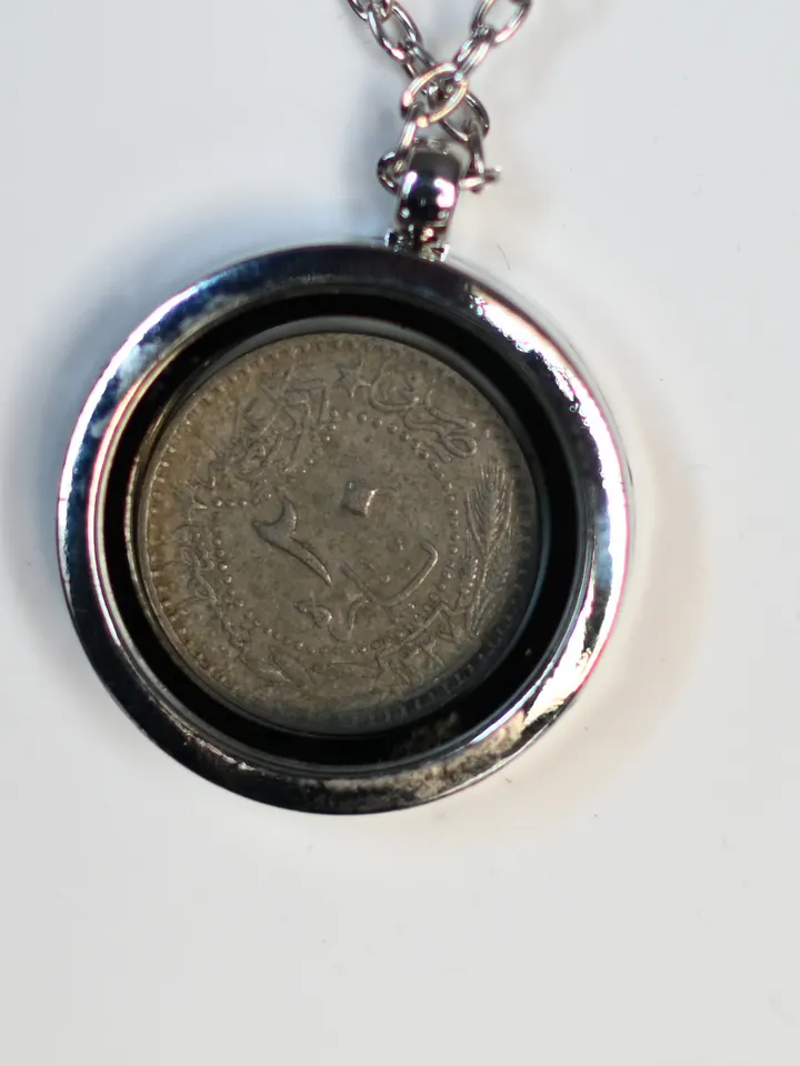 عشرون بارة بالطرة العثمانية عام 1913 على شكل قلادة product image (2)