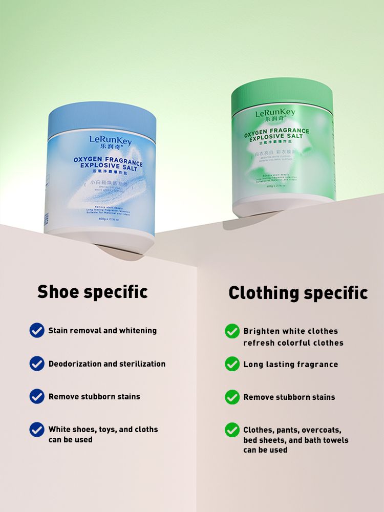 ACTIVE OXYGEN PURIFICATION EXPLOSIVE SALT Stain Removal and Whitening Odor Removal 600g product image (2)