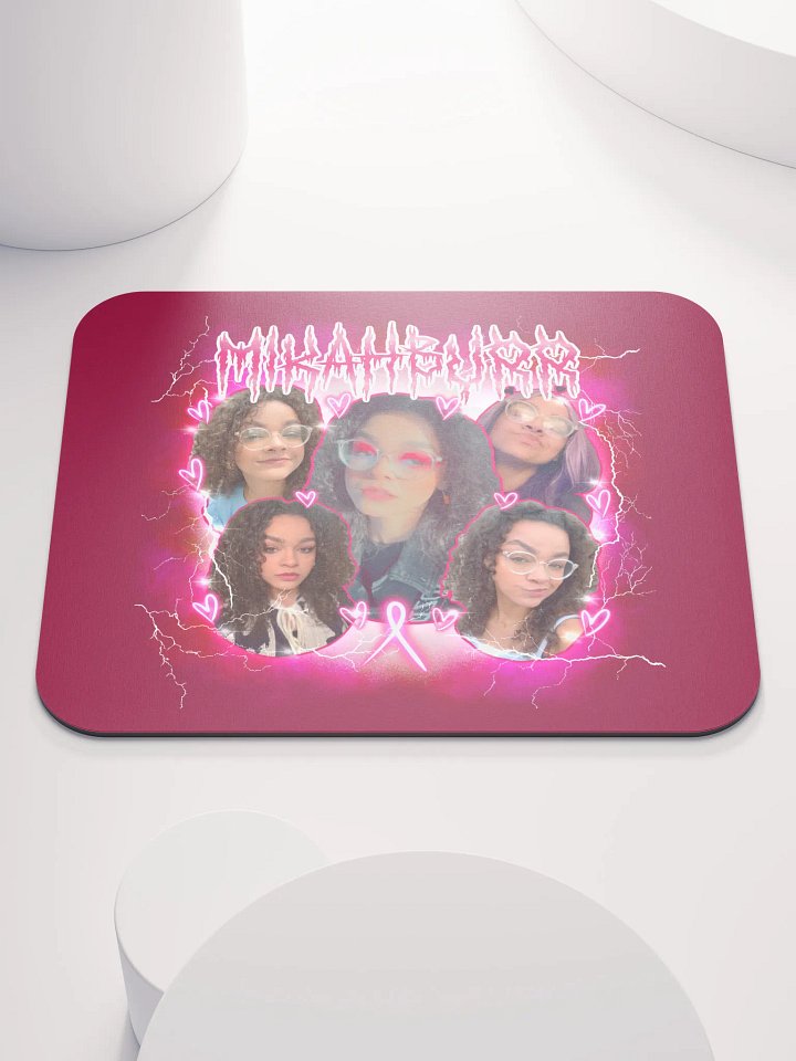 Electric Heart Mouse Pad product image (1)