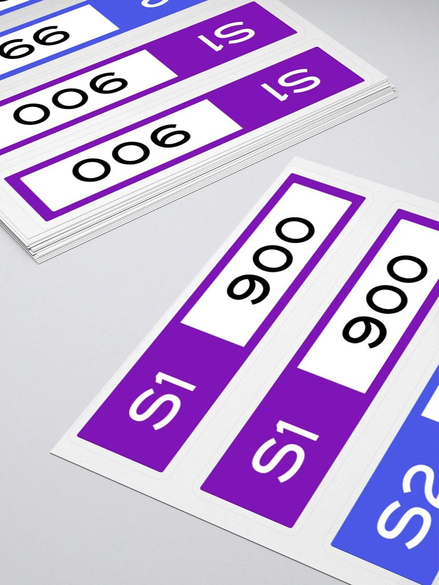 S1 / S2 sticker set product image (4)