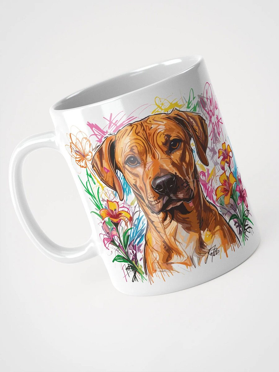 Scribbles Rhodesian Ridgeback 4 , Mug product image (5)