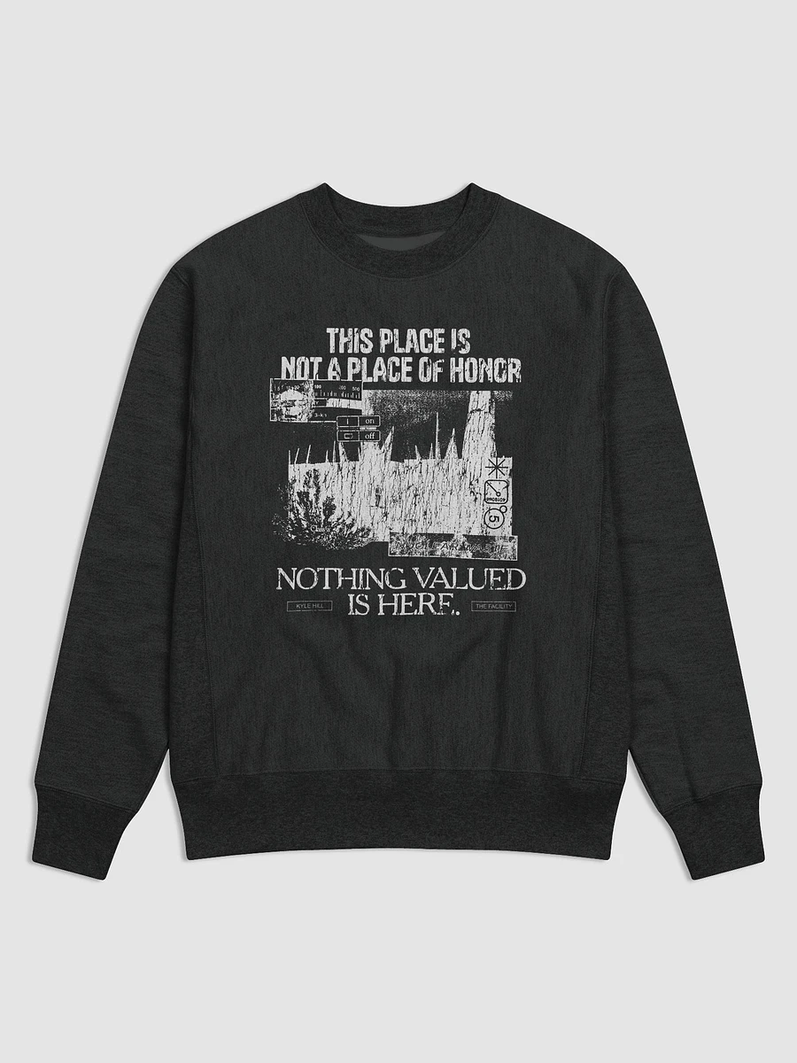 THIS IS NOT A PLACE OF HONOR (Champion sweater) product image (2)