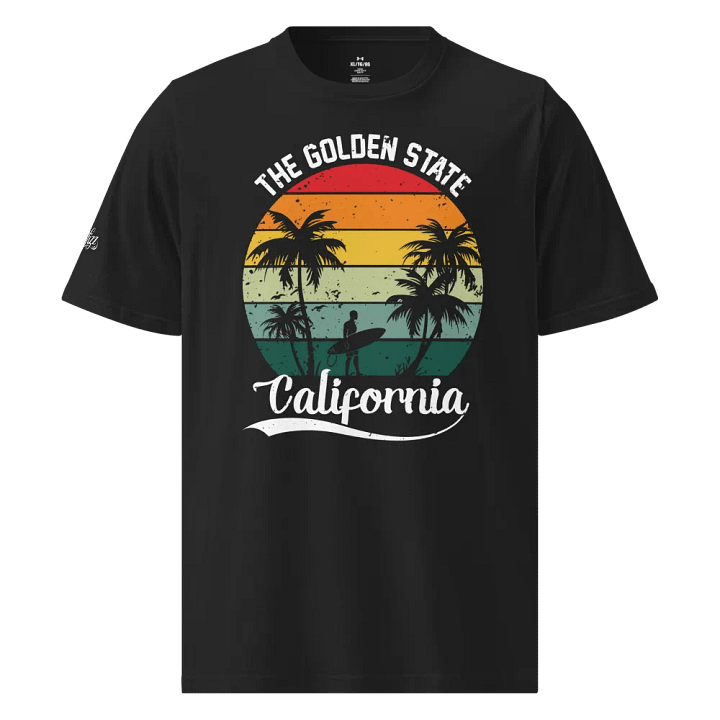 Sunset Stripes Athletic T-Shirt product image (1)