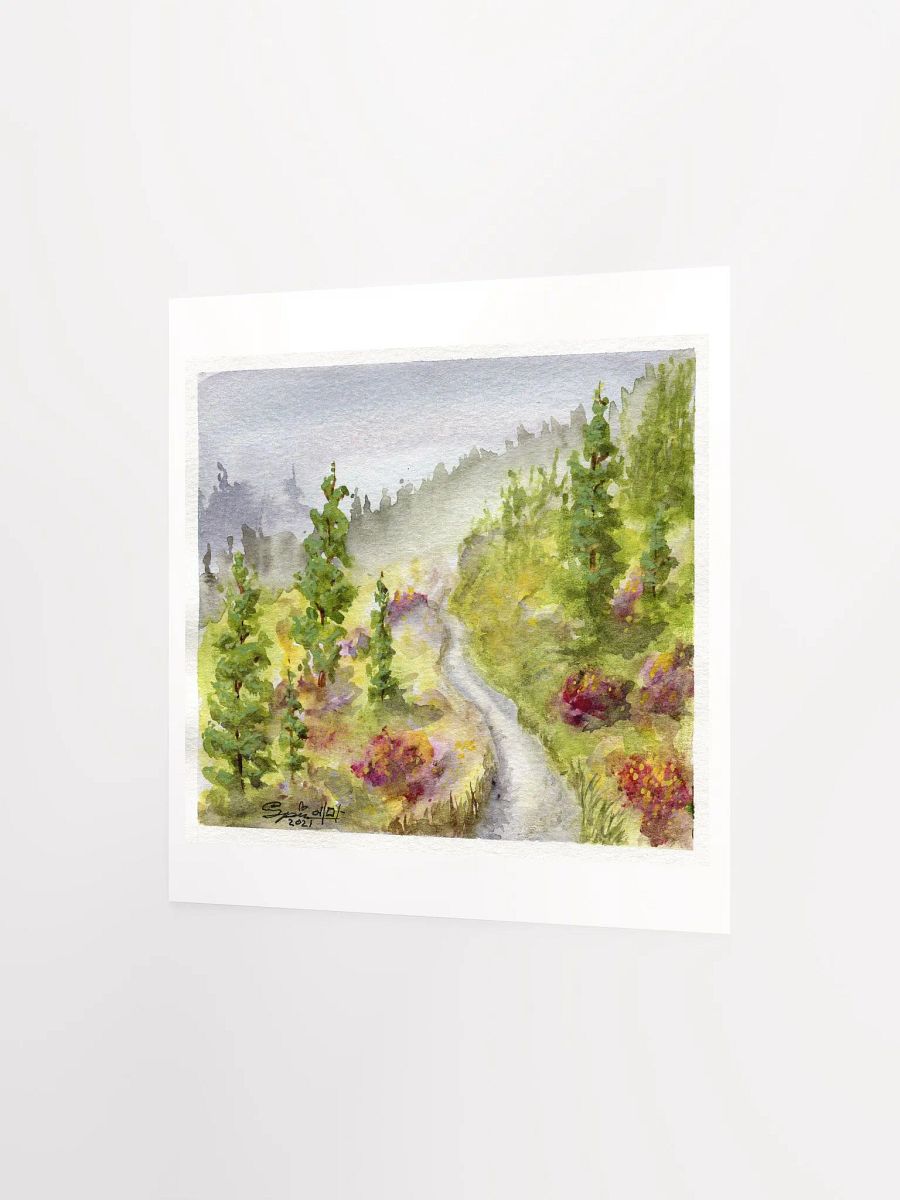 Misty Vibes Watercolor Print product image (4)