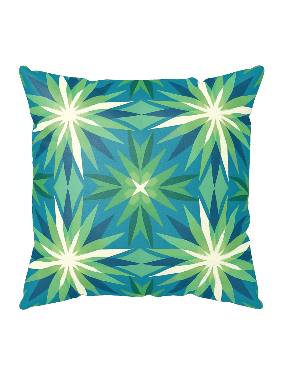 Green Vertex Modern All-Over Pillow product image (7)