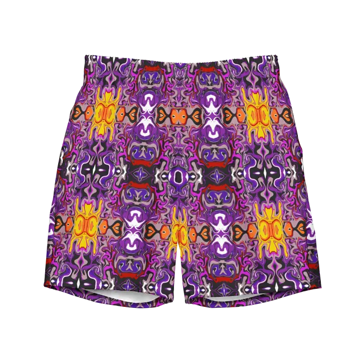 African Inspired Symmetry Design Swim Trunks product image (2)