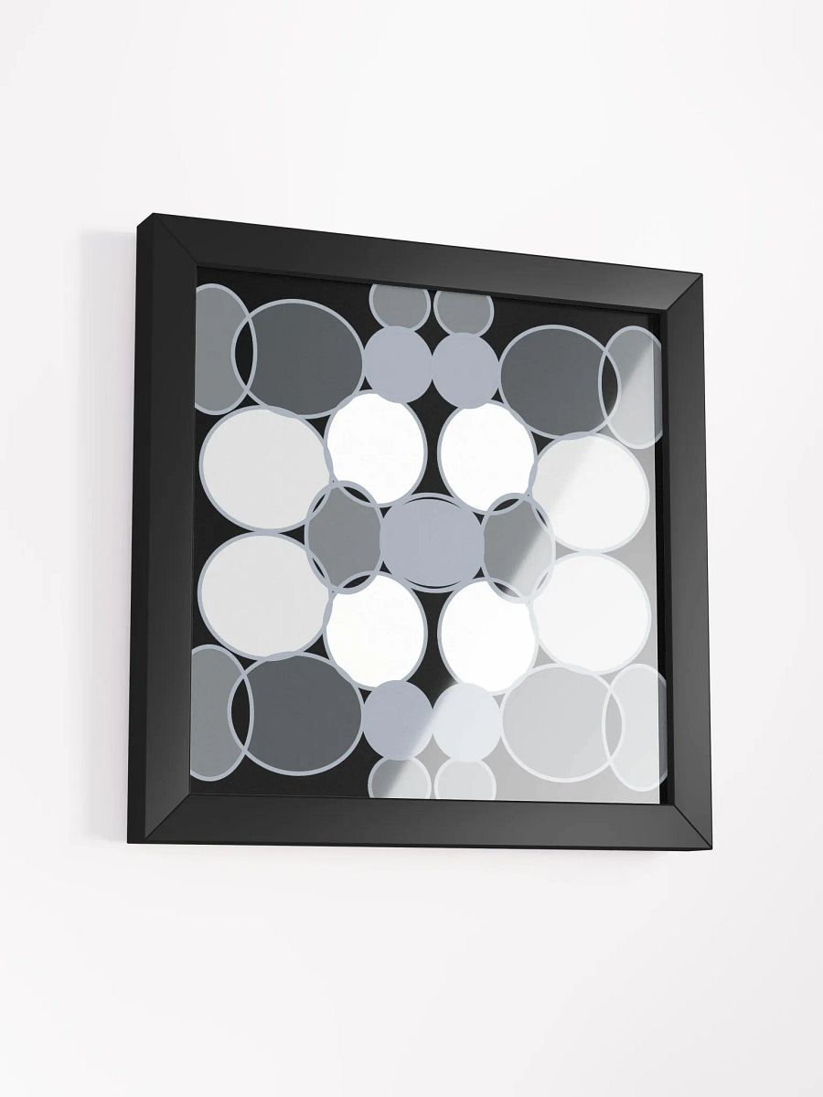 Black white and grey Matte Poster product image (14)