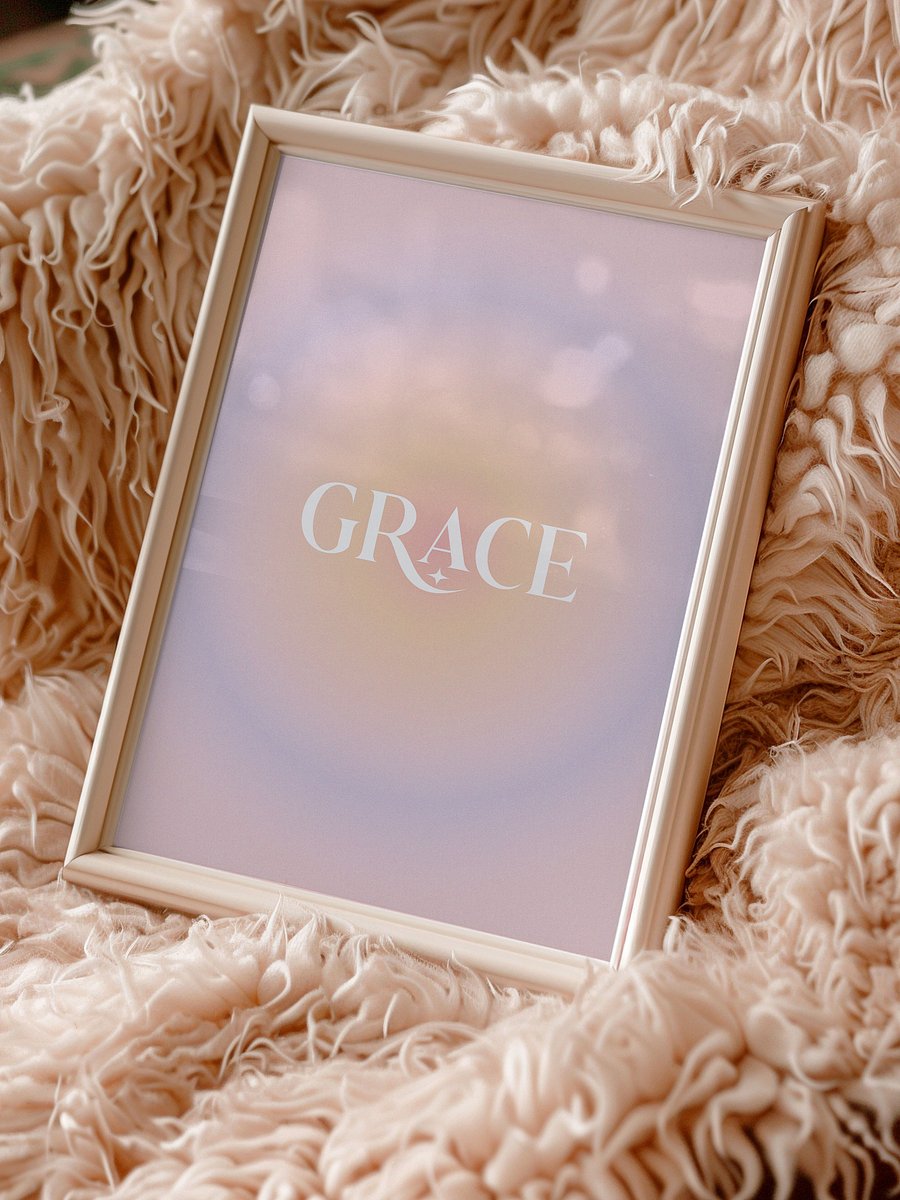 Grace Gradient Grain Poster product image (1)